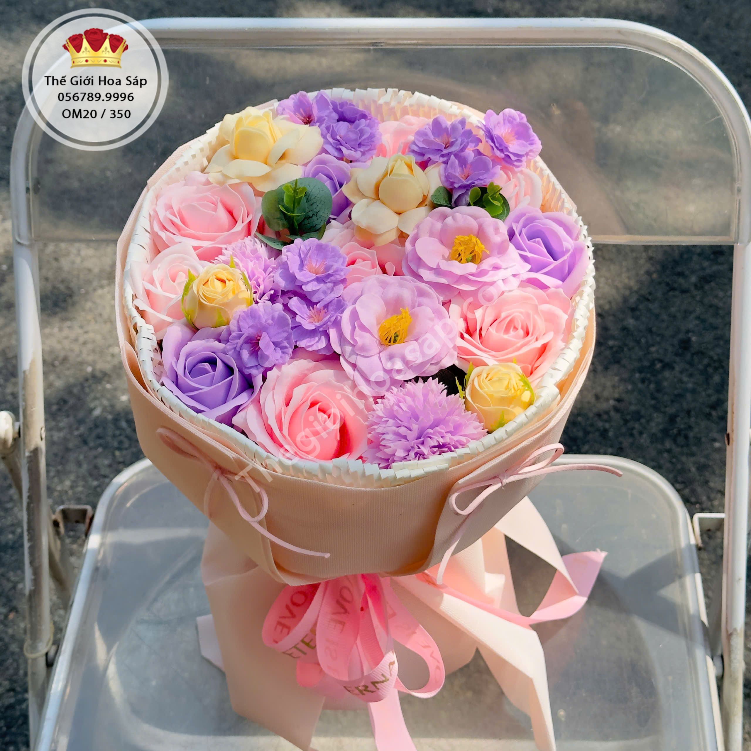 Bó Hoa Sáp Mix Màu Xinh Xắn – Hoa Sáp Đẹp Làm Quà Tặng- hoa sáp thơm 11 Bó Hoa Sáp Mix Màu Xinh Xắn – Hoa Sáp Đẹp Làm Quà Tặng- hoa sáp thơm 10