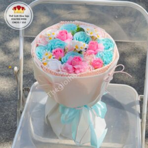 Bó Hoa Sáp Mix Màu Xinh Xắn – Hoa Sáp Đẹp Làm Quà Tặng- hoa sáp thơm 15 Bó Hoa Sáp Mix Màu Xinh Xắn – Hoa Sáp Đẹp Làm Quà Tặng- hoa sáp thơm 14
