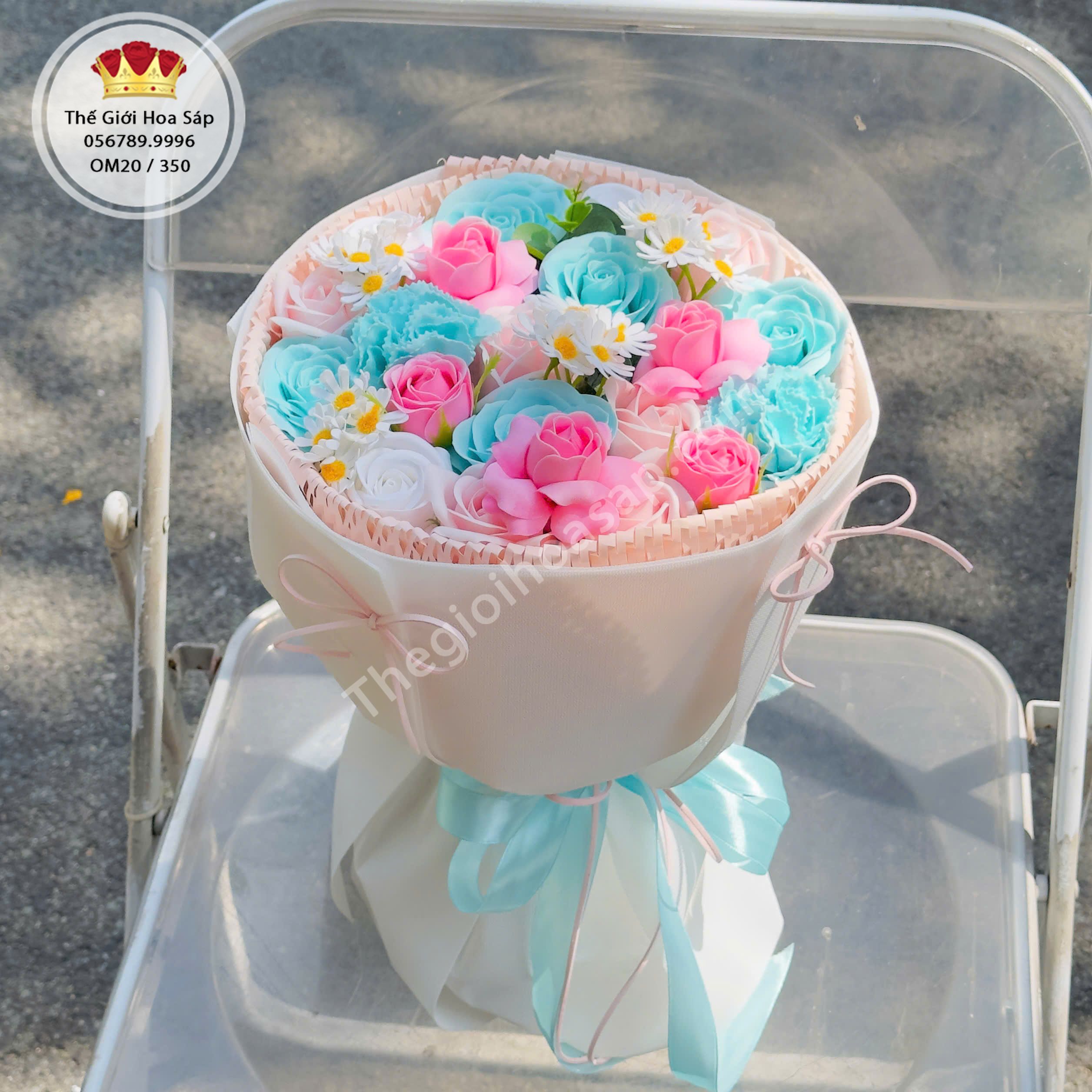 Bó Hoa Sáp Mix Màu Xinh Xắn – Hoa Sáp Đẹp Làm Quà Tặng- hoa sáp thơm 9 Bó Hoa Sáp Mix Màu Xinh Xắn – Hoa Sáp Đẹp Làm Quà Tặng- hoa sáp thơm 8